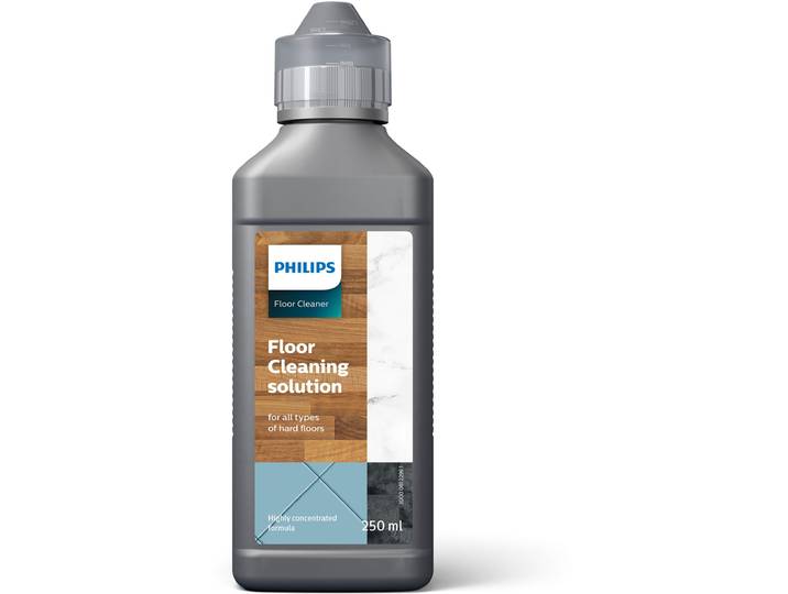 PHILIPS Fussbodenreiniger XV1792/01 , grau, 1 Stk., Reinigungsmittel, für Hartböden, geeignet für Philips Boden-Nassreinigungsgeräten, 250ml, Fussbodenreiniger