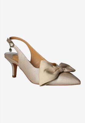 Women's Devika Slingback Pump by J. Renee in Taupe (Size 9 M)