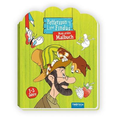 Trötsch Pettersson und Findus Mein erstes Malbuch, Taschenbuch von , Trötsch Verlag GmbH & Co. KG, 978-3-96552-448-4