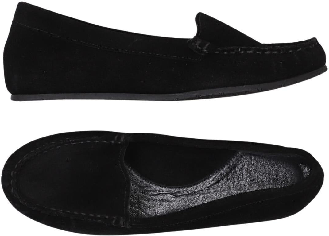 Petra Dieler Damen Halbschuh, Schwarz, Gr. EU 38, Leder - Second Hand