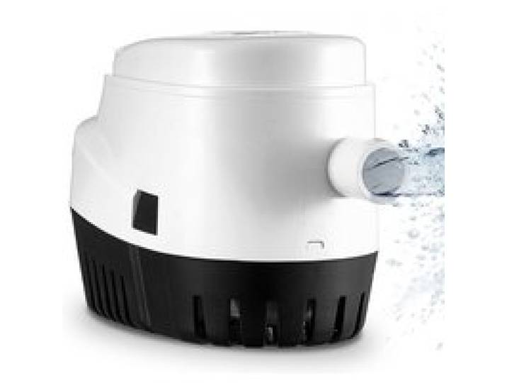 VEVOR Pompe de cale, 750 GPH, pompe à eau de cale submersible automatique 12 V avec interrupteur à flotteur diamètre de sortie 19 mm pompe de cale électrique pour bateaux, étangs, piscines, sous-sols