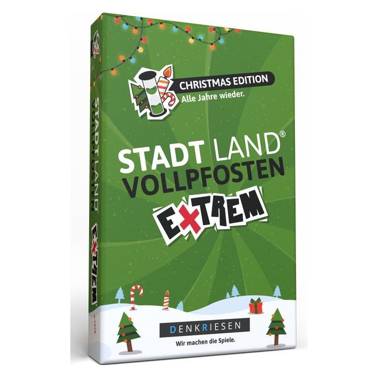 Denkriesen Stad Land Vollpfosten - Extrem Christmas Edition (d) (Deutsch, 2 - 6 Spieler) (SL7012)