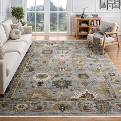 Style Haven Esme Vintage Oriental Ivory/ Multi Area Rug