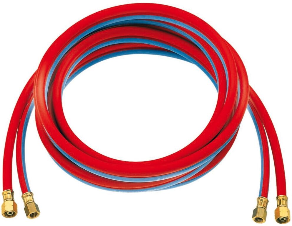 Rothenberger Zwillings-Schlauchleitung Acetylen/Sauerstoff, Sauerstoff-Anschluss: R 1/4", Acetylen-Anschluss: R3/8"L, 10m (35223)