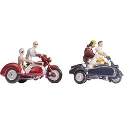 NOCH H0 Motorradfahrer Bemalt, Stehend 15905