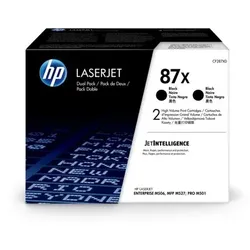 hp Toner Cartridge 87X Doppelpack schwarz für LaserJet Enterprise