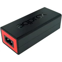 Approx AC ADAPTER PARA HP NOTEBOOK 90W 4.5x3mm (90 W), Notebook Netzteil, Rot, Schwarz
