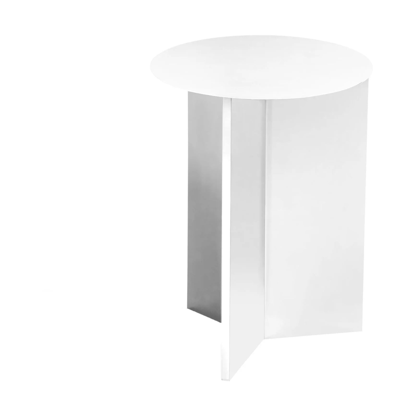 HAY Slit high bijzettafel Wit Ø35 cm