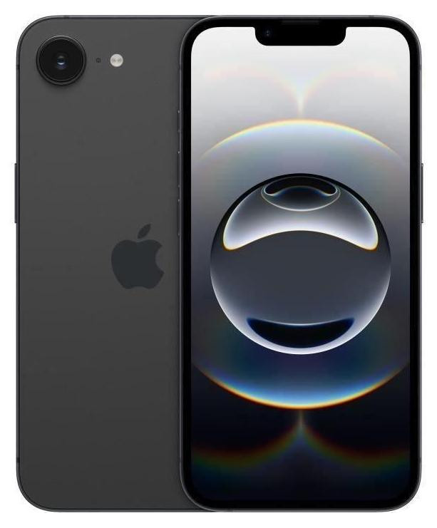 Apple iPhone 16, 128GB, zwart