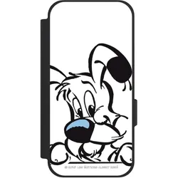 Nivocase Klapphülle für Google Pixel 10a Handyhülle aus Kunst Leder NIVOflip schwarz Comic Idefix (Google Pixel 10a), Smartphone Hülle, Schwarz