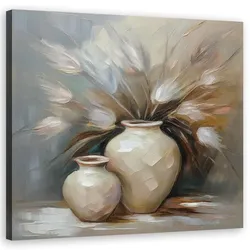 WANDBILD vintage stillleben vase