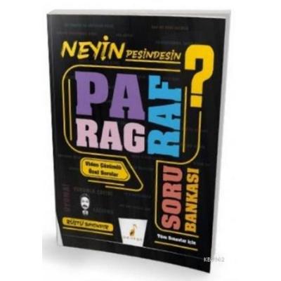 Neyin Pesindesin Paragraf Soru Bankasi Video Destekli Özel Sorularla, Taschenbuch von Rüstü Bayindir, Pelikan Yayinevi