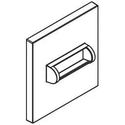 Hansgrohe Rosette KB Rainfinity 3.0 chrom , 93523000 93523000