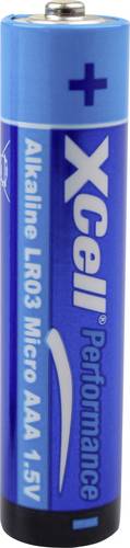 XCell Micro (AAA)-Batterie Alkali-Mangan 1.5V 4St.