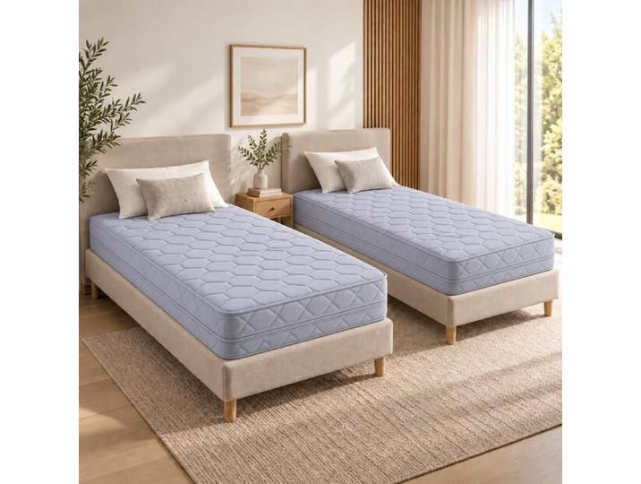 Matelas - KING OF DREAMS - Natural Latex 80x190 - Déhoussable - 20 cm - Soutien Ferme