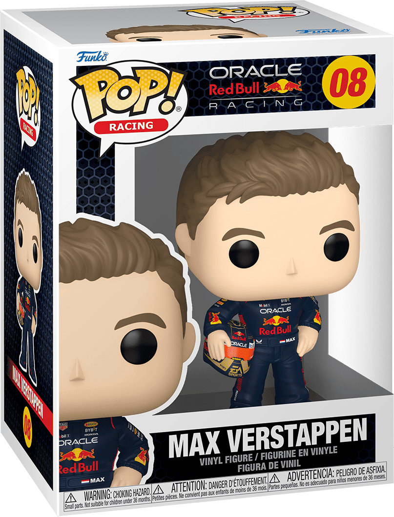 Funko Pop! Vinyl - Formula 1 - Max Verstappen w Helmet