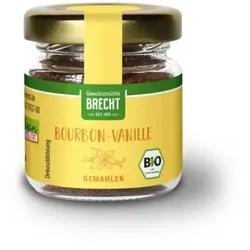 Brecht Bourbon Vanille gemahlen im Glas bio