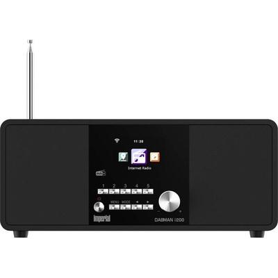 Imperial Dabman i200 V2 Internet Tischradio DAB+, UKW, Internet AUX, USB, LAN, Internetradio Schwarz -