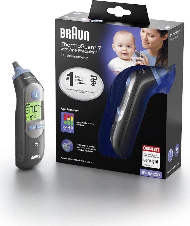 Braun IRT 6520B ThermoScan 7 schwarz
