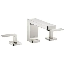 Dornbracht Lulu Dreiloch-Armatur 20713710-06 für Waschtisch, mit Ablaufgarnitur, platin matt