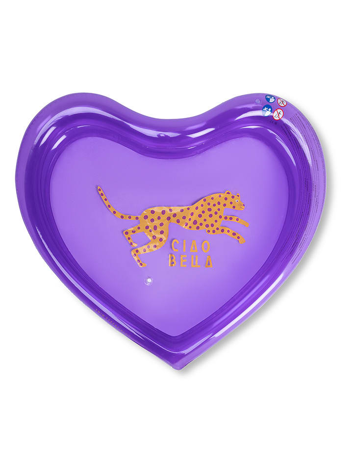 Swim Essentials Planschbecken "Wild Heart" in Lila - Ø 150 cm - onesize