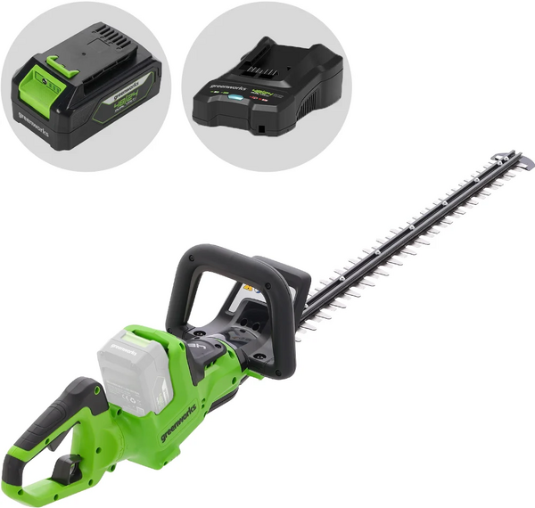 Greenworks HT48DL210-01 - Akku-Heckenschere 48V/2Ah - Messer 66 cm