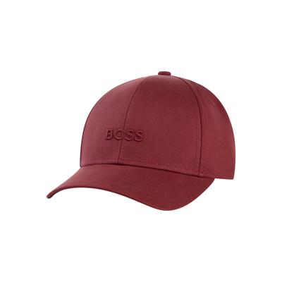 Baseball Cap BOSS "Zed", Herren, rot (open rot 641), Twill, Baumwolle, unifarben, Caps, mit Logostickerei, Unisex