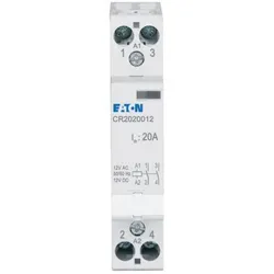 Eaton 135175 Installationsschütz, 20A, 12V AC/DC, 2S CR2020012