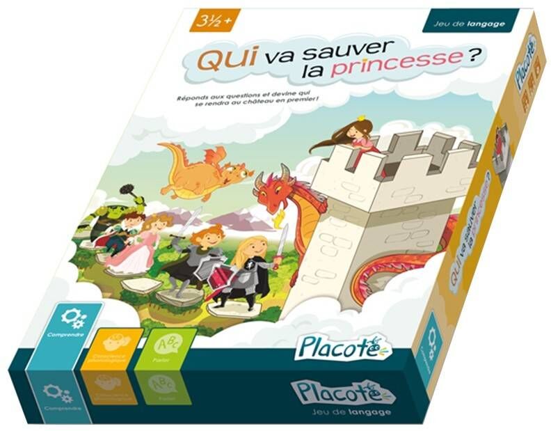 Placote Qui va sauver la princesse?