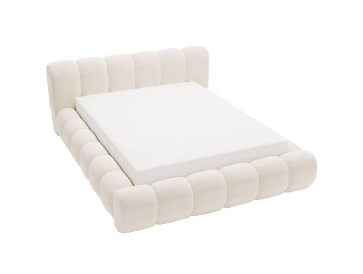Graingold Polsterbett Doria 140x200 Cremige, Creme, 140x200 cm, Schlafzimmer, Betten, Polsterbetten