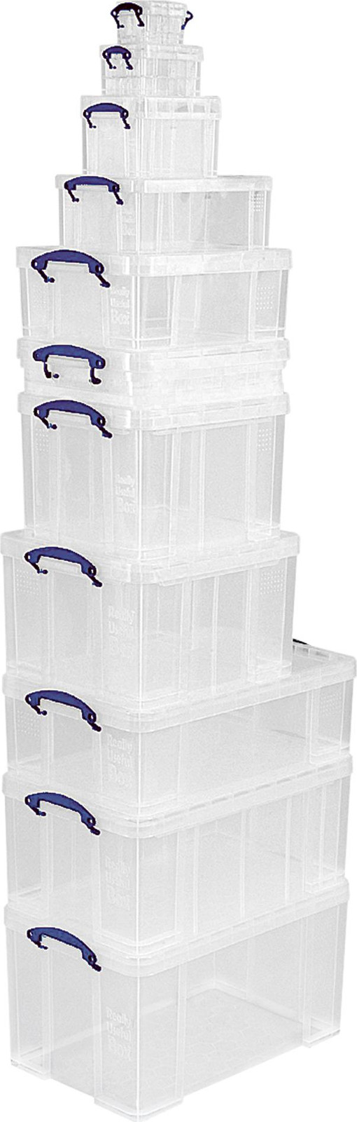 Really Useful Box Aufbewahrungsbox 15C transparent B/D/H: 35,5 x 10 x 7 cm