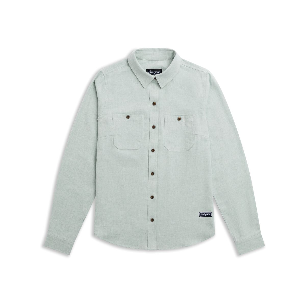 Bergans Nordmarka Flannel Shirt Women dried sage (23808) M 257052-3497-23808-M