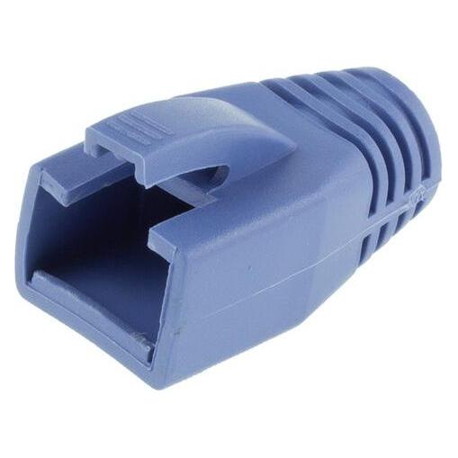 ACT RJ45 blue boot for 8.0 mm cable. Colour: Blue Cable boot rj45 8.0mm blue (FA2012)