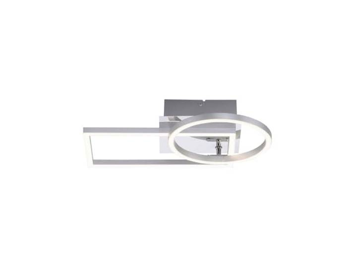 Just Light Deckenlampe Deckenleuchte Designleuchte LED stahlfarben Ring beweglich Metall