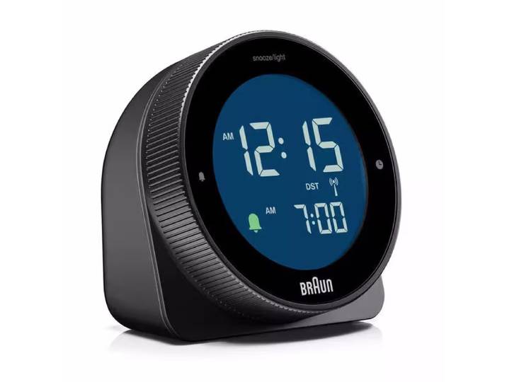 Braun BC24 DCF Wecker – Wecker digital – schwarz