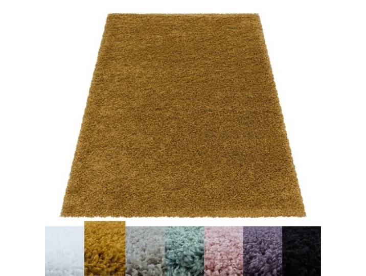 Tapis Salon Shaggy - Belle - Gold - 120 x 170 cm - 100% Polypropylène - SIMPEX