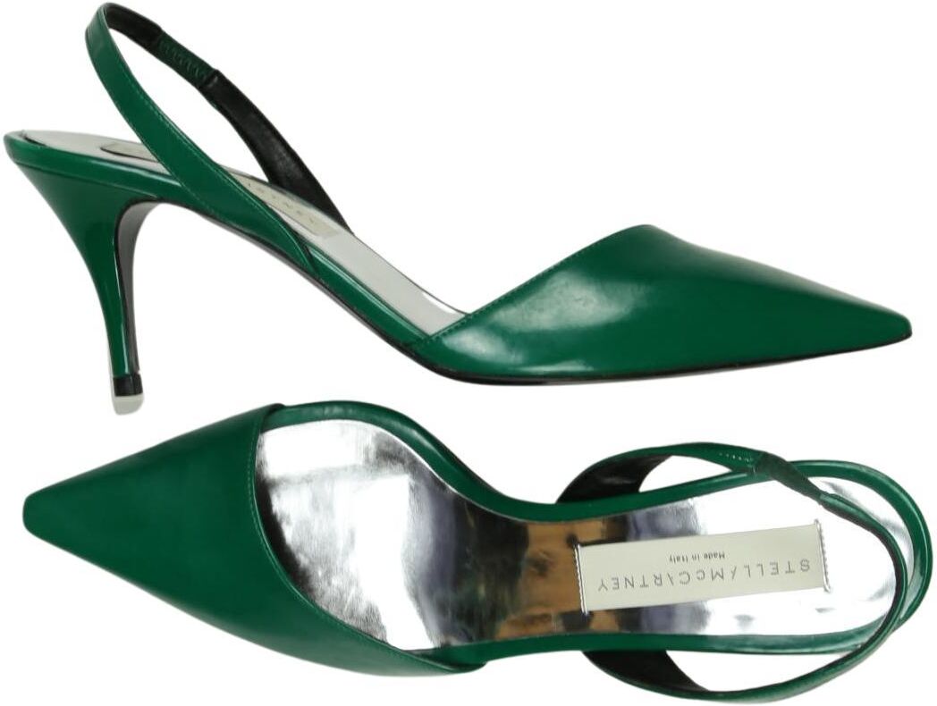 Stella McCartney Damen Sandalen, Grün, Gr. EU 35.5, kein / Etikett - Second Hand