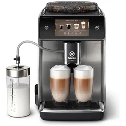 Philips SM6685/00 Saeco GranAroma Deluxe, Kaffeevollautomat, Schwarz, Silber