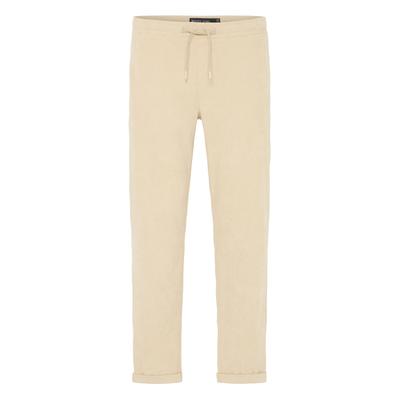 Chinohose INDICODE "Chinohose IDMotoril", Herren, Gr. L, N-Gr, beige (fog), Obermaterial: 100% Polyester PES., Hosen Chinohose