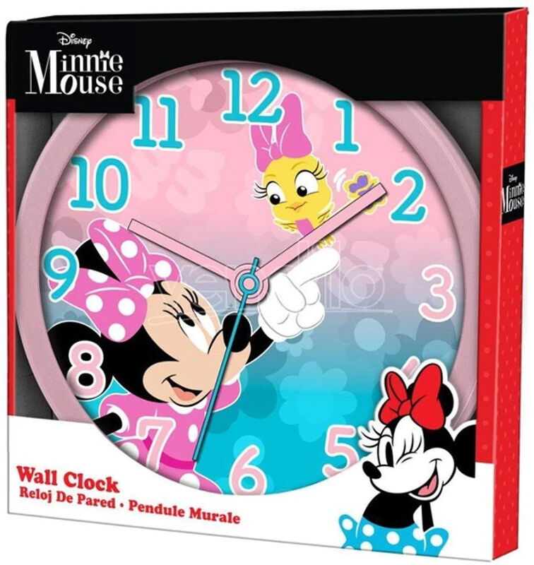 Horloge murale 25 cm Minnie - Kids Euroswan