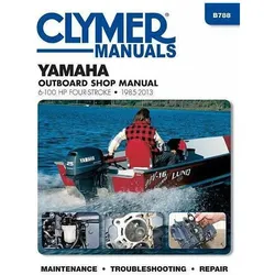 Yamaha 6-100 Hp Clymer Outboard Motor Repair Manual, Ratgeber von Haynes Publishing