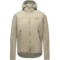GORE WEAR Herren Funktionsjacke Fernflow Hd Windbreaker Mens, Größe S in Beige Beige