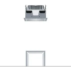 Zumtobel 60818194 LED Decken-Einbauleuchte P-INF Q140H 1000-930 LDO FAL TL