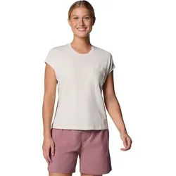 COLUMBIA T-Shirt Boundless Trek Short Sleeve Tee, Größe L in Rot Rot