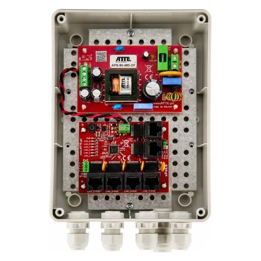 Atte SWITCH 5-PORTOWY POE IP-5-11-M2 (5 Ports) (15483)