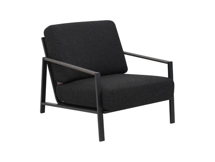 Brafab Fauteuil Lyra Noir-teddy black