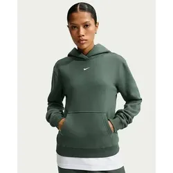 NIKE Damen Kapuzensweats lg.Arm Da Nike Studio Fleece aus mittelschwerem Material Hoodie (Damen), Größe L in Schwarz Schwarz