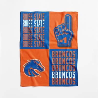 NCAA Mountain West Domino Swaddle Blanket - 40x50 inches