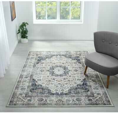 Legacy Rug Legacy Alexandria Traditional Bordered Washable Area Rug