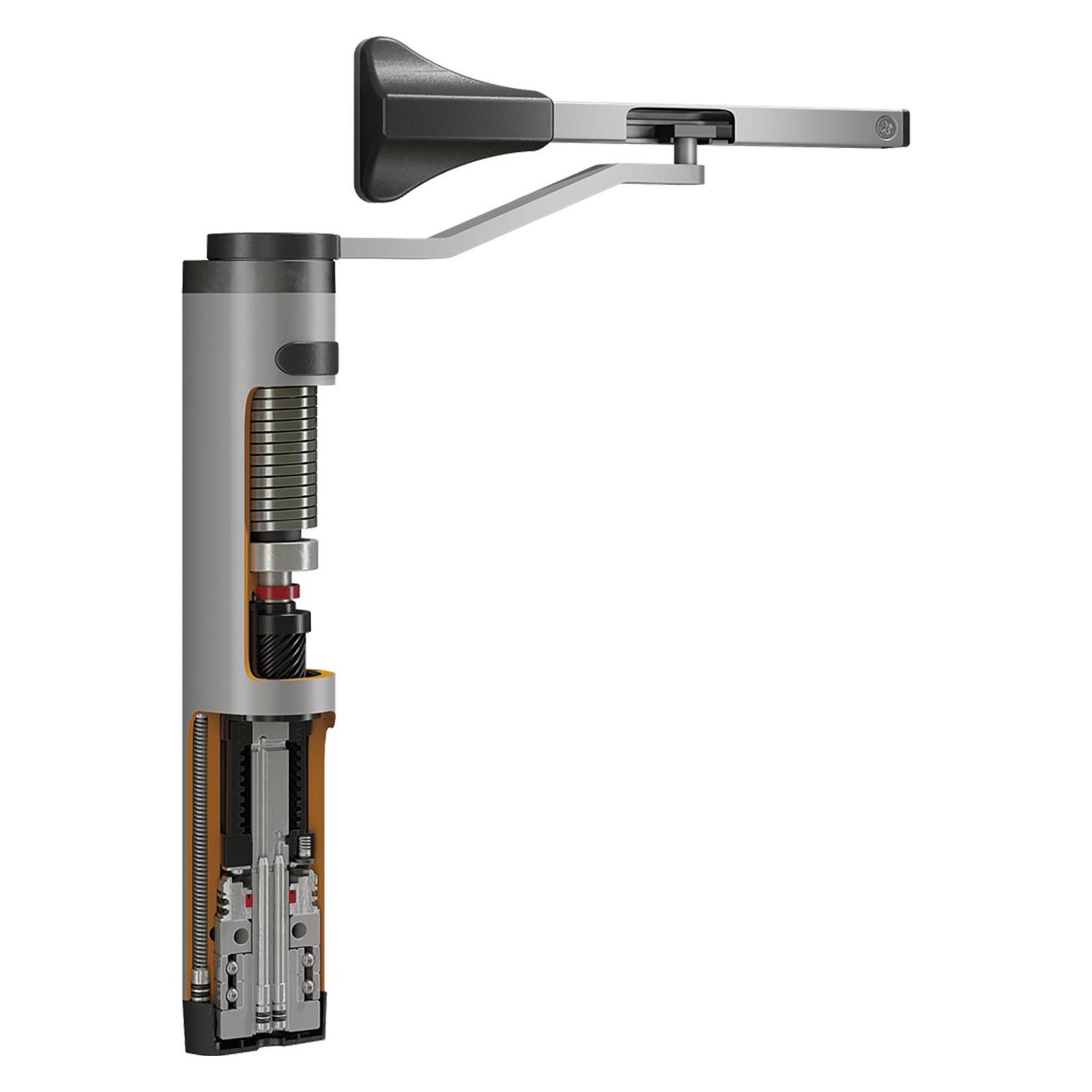 Locinox Türschliesser Verticlose-2, für 90° und 180° öffnung, Aluminium silberfärbig (Outdoor) (P00009354-SILV / VERTICLOSE-2-)